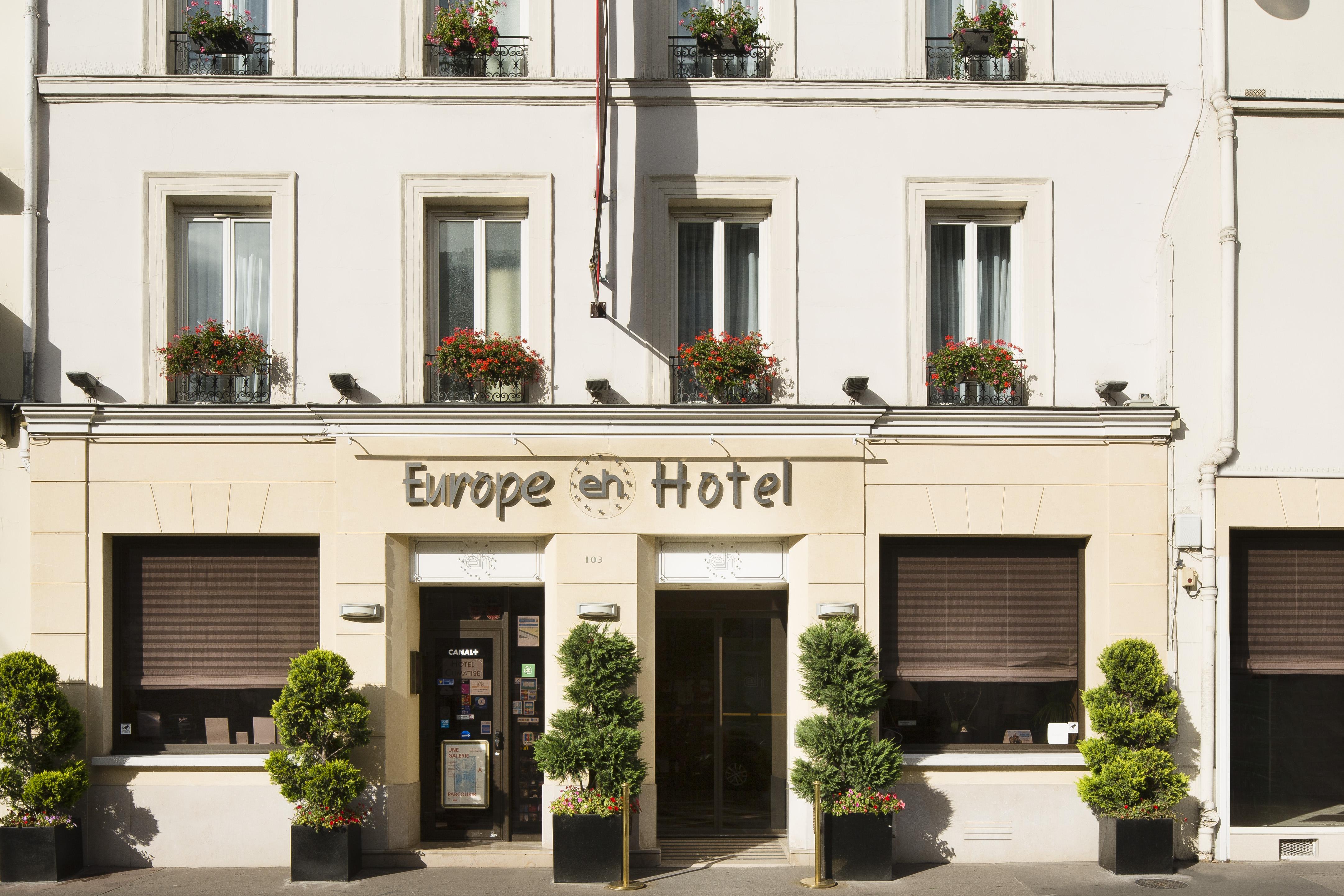 Europe Hotel Paris Eiffel Exterior foto